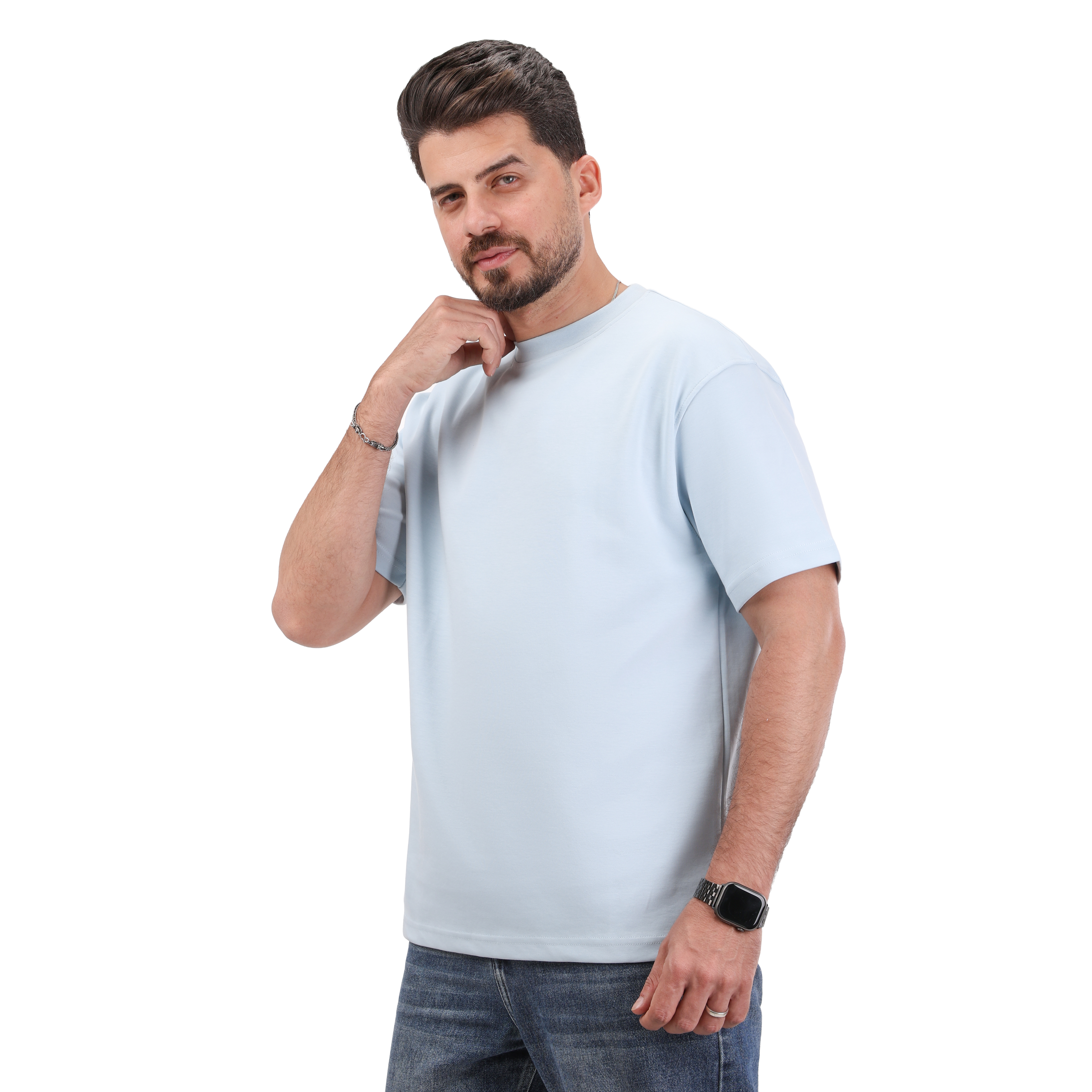 YA Signature Tee – Baby Blue Edition - Image 4